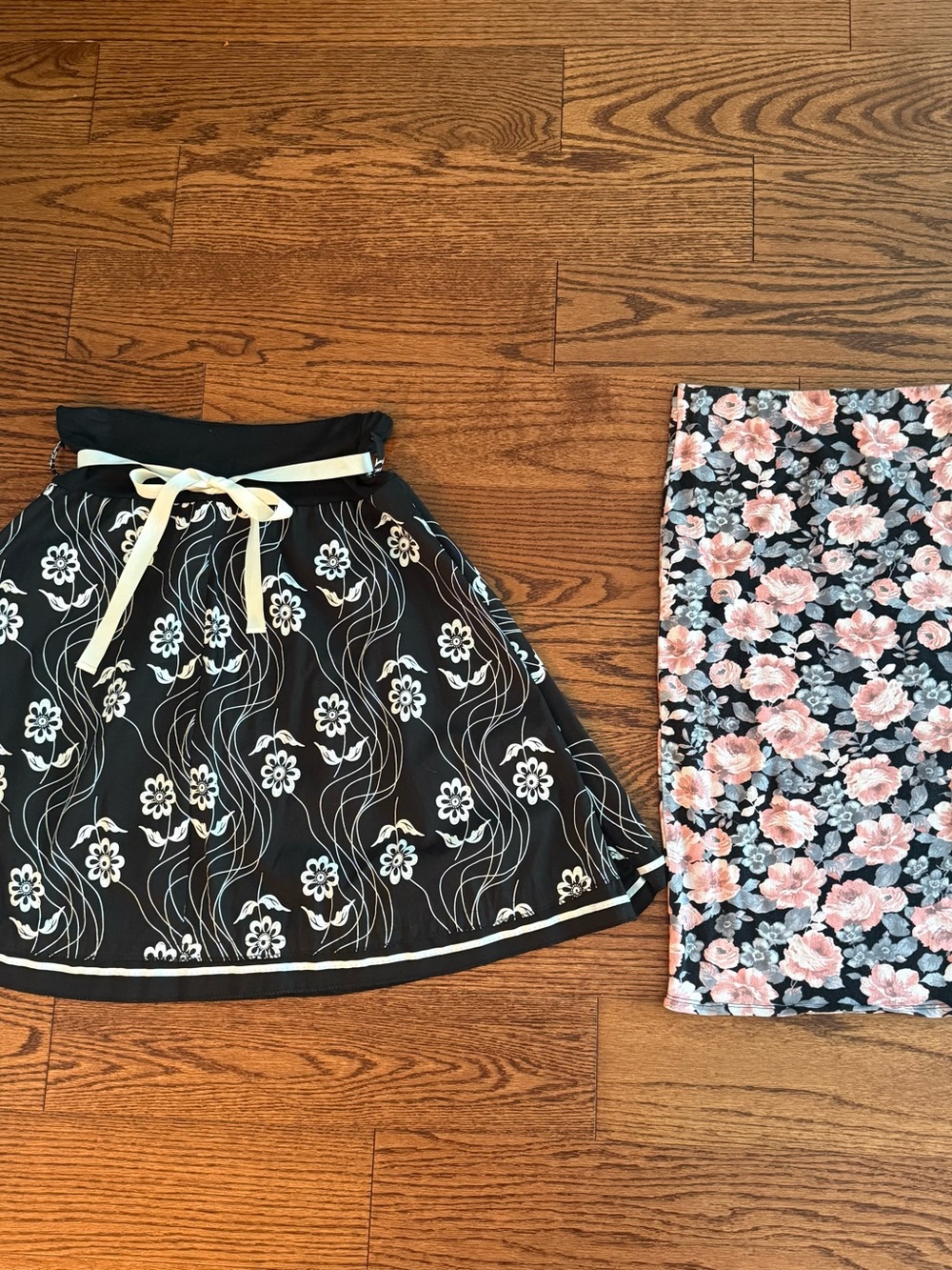 2 Floral Skirts